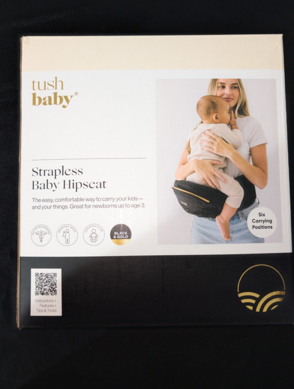 Tush Baby Strapless Baby Hipseat